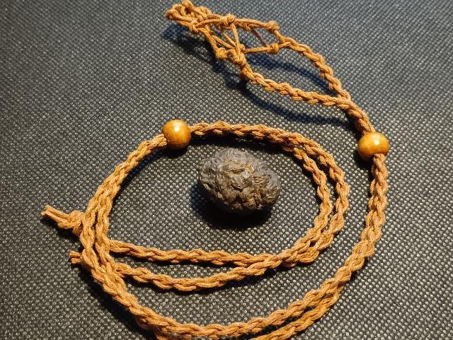 希少。「エジプトの星☆サードアイの活性化」2茶色編みネックレスプロフェシーストーン全部で2点のみ < 女性アクセサリー/時計 希少。「エジプトの星☆サードアイの活性化」2茶色編みネックレスプロフェシーストーン全部で2点のみ < 女性アクセサリー/時計の