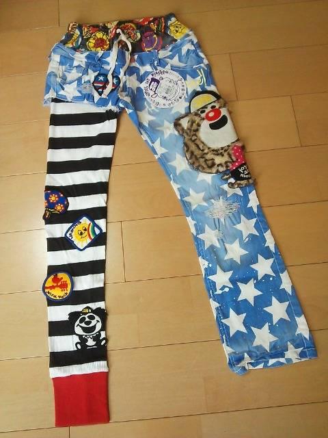 新品ハーフ&ハーフロングパンツ150水色ジャムJAM < ブランド  新品ハーフ&ハーフロングパンツ150水色ジャムJAM  < ブランドの