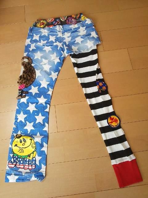 新品ハーフ&ハーフロングパンツ150水色ジャムJAM < ブランド  新品ハーフ&ハーフロングパンツ150水色ジャムJAM < ブランドの