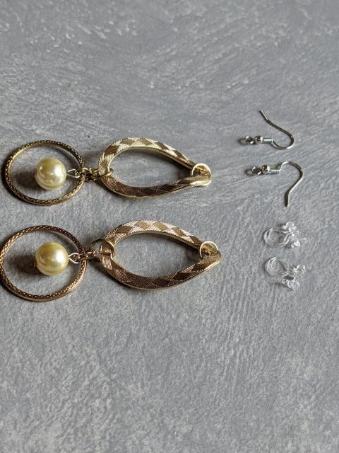 ピアス ノンホールピアス 手作りハンドメイド まとめ買い歓迎 < 女性ファッション  ピアス ノンホールピアス 手作りハンドメイド まとめ買い歓迎 < 女性ファッションの