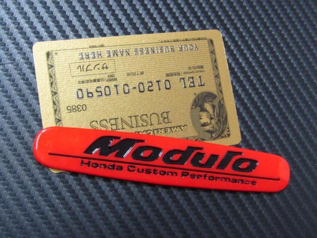 ● Moduroモデューロ Custom Performance ABS製エンブレム RED 新品! < 自動車/バイク ● Moduroモデューロ Custom Performance ABS製エンブレム RED 新品! < 自動車/バイク