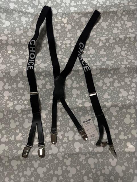 新品タグ付き サスペンダー CHOICE < 男性アクセサリー/時計  新品タグ付き サスペンダー CHOICE < 男性アクセサリー/時計の