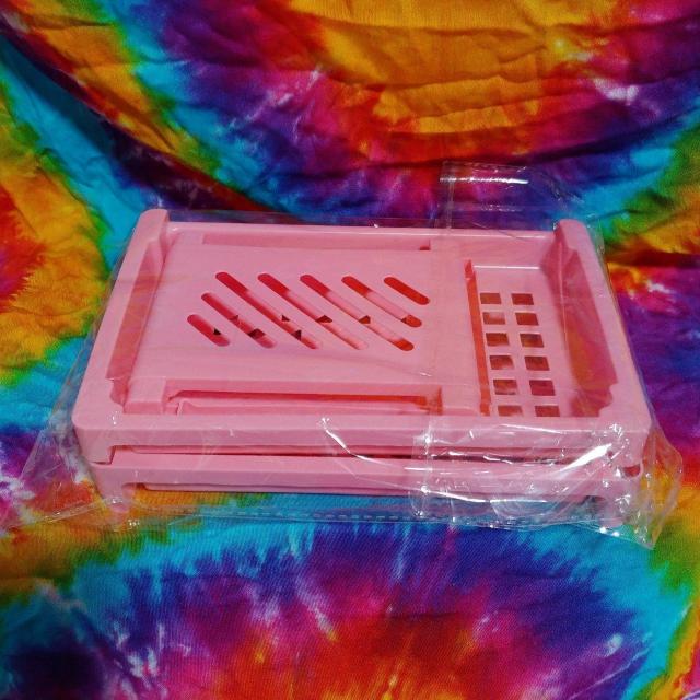 激カワッ(///ω///)小物収納ラック□デスク収納机キッチン水切り浴室□ピンク□ < インテリア/ライフ  激カワッ(///ω///)小物収納ラック□デスク収納机キッチン水切り浴室□ピンク□ < インテリア/ライフの