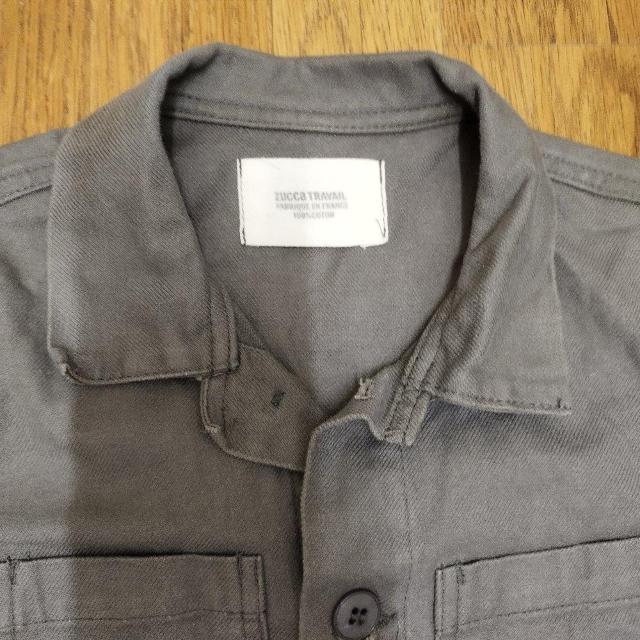 ZUCCA 厚手綿半袖ワークウエアー風シャツ  < 女性ファッション  ZUCCA 厚手綿半袖ワークウエアー風シャツ  < 女性ファッションの