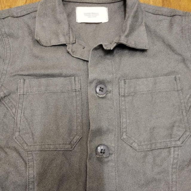 ZUCCA 厚手綿半袖ワークウエアー風シャツ  < 女性ファッション  ZUCCA 厚手綿半袖ワークウエアー風シャツ  < 女性ファッションの