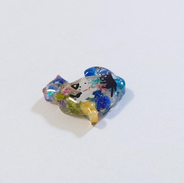 ねこちゃんドライフラワーレジンアクセサリー★かわいい    レジンねこ  ねこヘアゴム  レジンヘアゴム  ねこマグネット  < 女性ファッション  ねこちゃんドライフラワーレジンアクセサリー★かわいい    レジンねこ  ねこヘアゴム  レジンヘアゴム  ねこマグネット  < 女性ファッションの