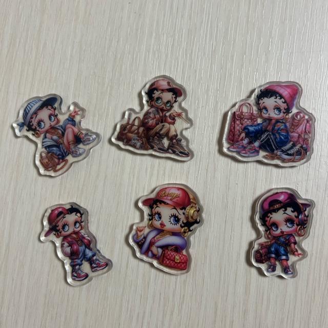 ベティ ブープ Betty Boop アクリルパーツ セット【Lills19】1 < アニメ/コミック/キャラクター  ベティ ブープ Betty Boop アクリルパーツ セット【Lills19】1  < アニメ/コミック/キャラクターの