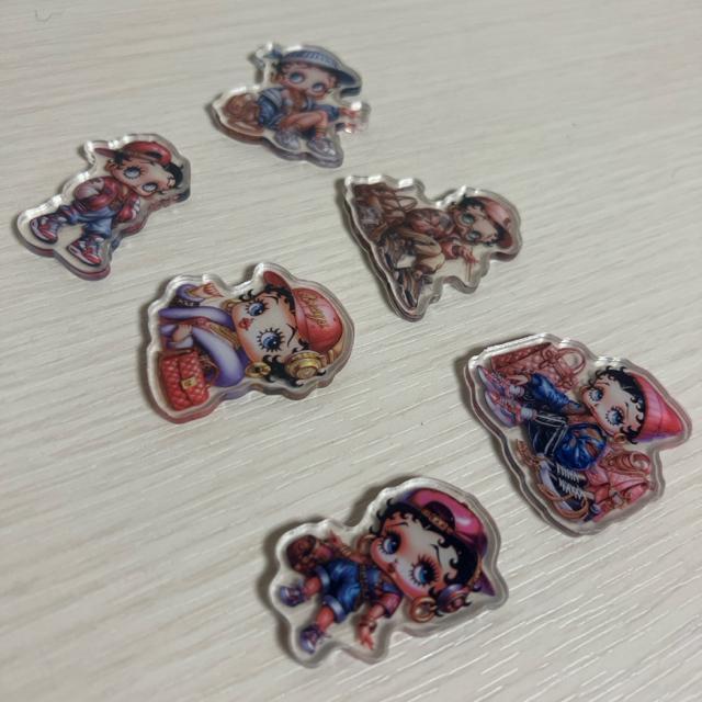 ベティ ブープ Betty Boop アクリルパーツ セット【Lills19】1 < アニメ/コミック/キャラクター  ベティ ブープ Betty Boop アクリルパーツ セット【Lills19】1 < アニメ/コミック/キャラクターの