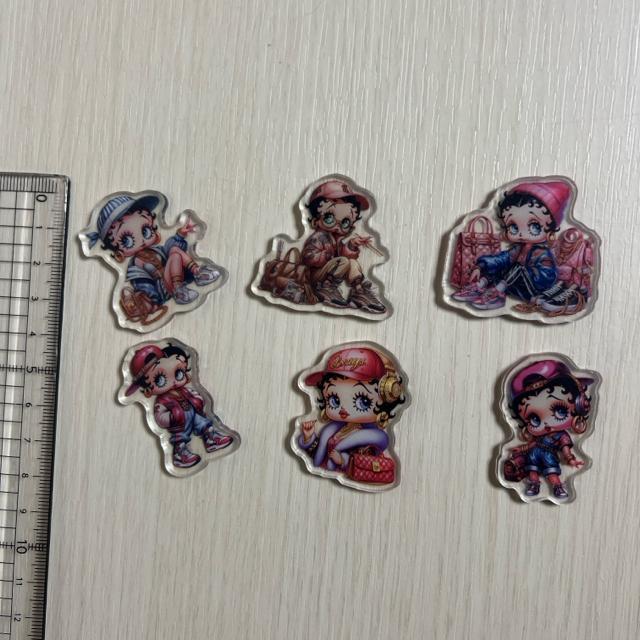 ベティ ブープ Betty Boop アクリルパーツ セット【Lills19】1 < アニメ/コミック/キャラクター  ベティ ブープ Betty Boop アクリルパーツ セット【Lills19】1 < アニメ/コミック/キャラクターの