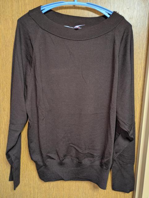 アンタイトル昨季美品ブラウンシルクカシミヤ混ボートネックニット大きいサイズ4411号12号ドルマンセーターハイゲージインナーニット < ブランド アンタイトル昨季美品ブラウンシルクカシミヤ混ボートネックニット大きいサイズ4411号12号ドルマンセーターハイゲージインナーニット < ブランドの