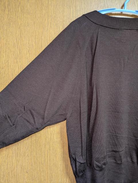 アンタイトル昨季美品ブラウンシルクカシミヤ混ボートネックニット大きいサイズ4411号12号ドルマンセーターハイゲージインナーニット < ブランド アンタイトル昨季美品ブラウンシルクカシミヤ混ボートネックニット大きいサイズ4411号12号ドルマンセーターハイゲージインナーニット < ブランドの