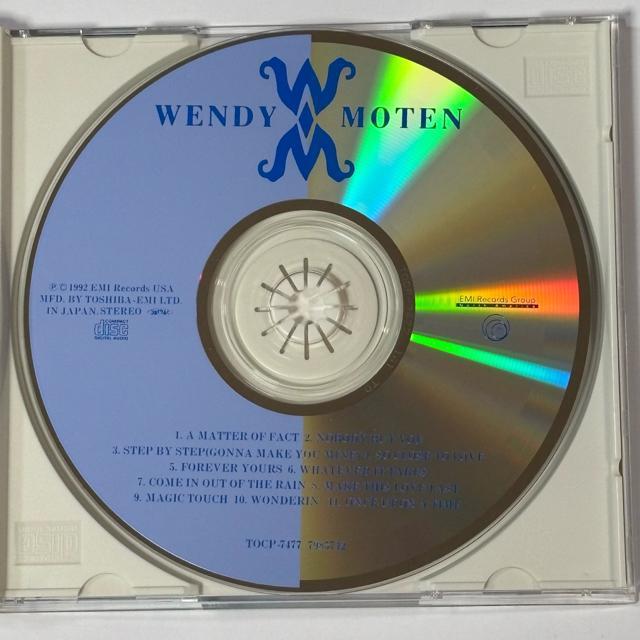 WENDY MOTEN / WENDY MOTEN < CD/DVD/ビデオ WENDY MOTEN / WENDY MOTEN < CD/DVD/ビデオの