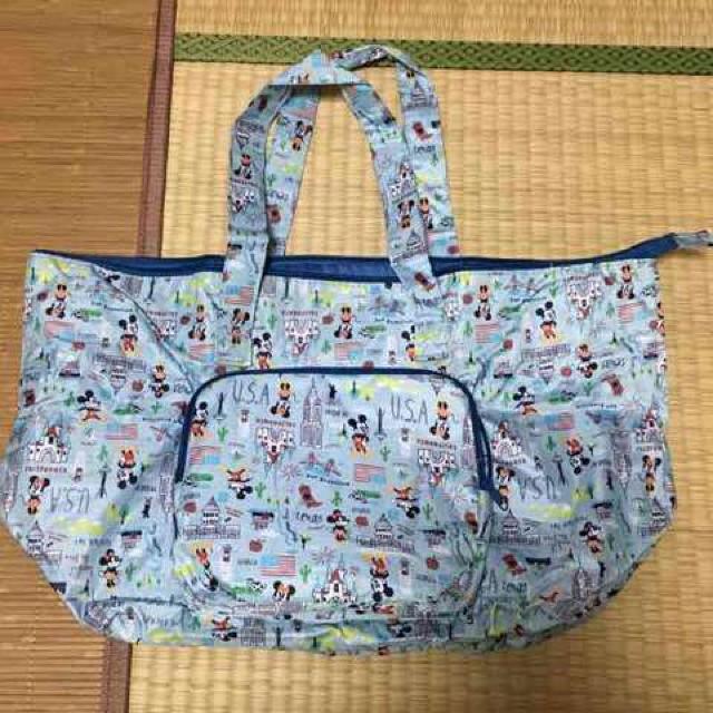 ディズニー・ポケッタブルトートバッグ。ミッキー&ミニー柄 < ブランド  ディズニー・ポケッタブルトートバッグ。ミッキー&ミニー柄 < ブランドの