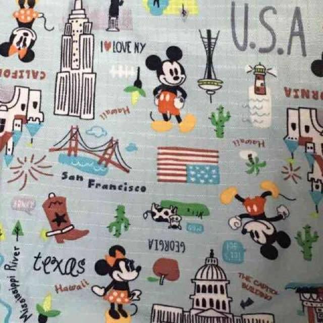 ディズニー・ポケッタブルトートバッグ。ミッキー&ミニー柄 < ブランド  ディズニー・ポケッタブルトートバッグ。ミッキー&ミニー柄 < ブランドの