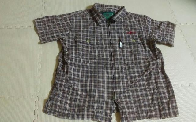 110 綿 半袖上着 美品 < キッズ/ベビー 110 綿 半袖上着 美品 < キッズ/ベビーの