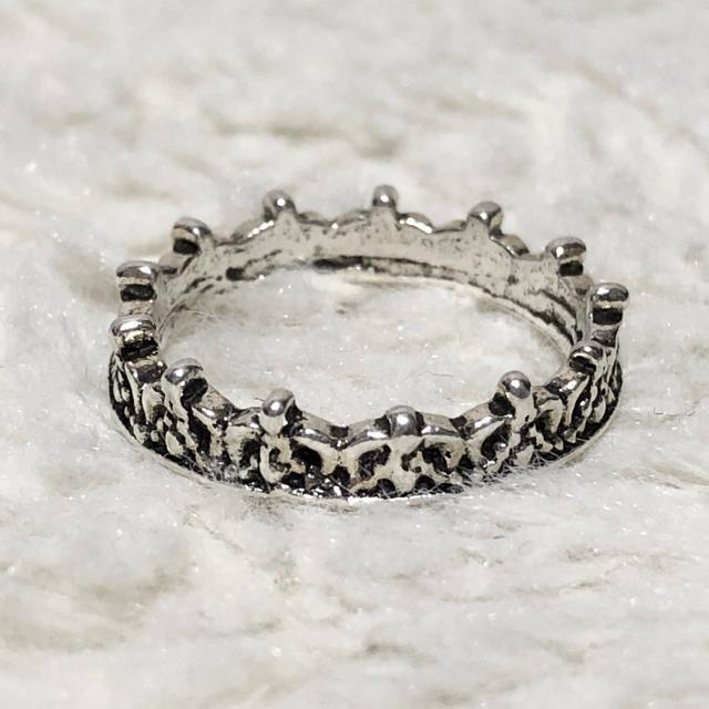 【新品/12号】クラウンデザインリング < 女性アクセサリー/時計 【新品/12号】クラウンデザインリング < 女性アクセサリー/時計の
