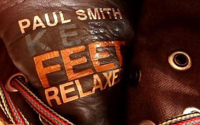 ◆paul smith ハイカットスニーカー ポールスミス 中古品 UK8 < 男性ファッション  ◆paul smith ハイカットスニーカー ポールスミス 中古品 UK8 < 男性ファッションの