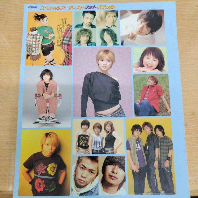 CDでーた スペシャルアーティストフォトステッカー < タレントグッズ  CDでーた スペシャルアーティストフォトステッカー  < タレントグッズの