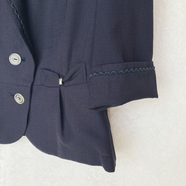 �ܕ��� �I�V�����{�^�� �V���O�� �e�[���[�h�T�}�[�W���P�b�g 38 �l�C�r�[ N2m �� �����t�@�b�V������ 