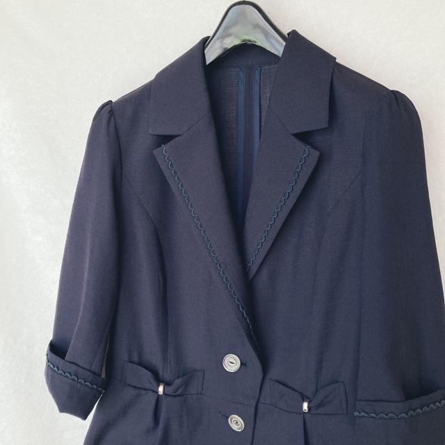 �ܕ��� �I�V�����{�^�� �V���O�� �e�[���[�h�T�}�[�W���P�b�g 38 �l�C�r�[ N2m �� �����t�@�b�V������ 