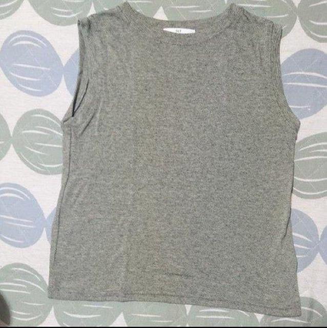 即決 SLY MIX COLOR TOPS  ノースリーブトップス タンクトップ ボーダー柄 < ブランド  即決 SLY MIX COLOR TOPS  ノースリーブトップス タンクトップ ボーダー柄 < ブランドの