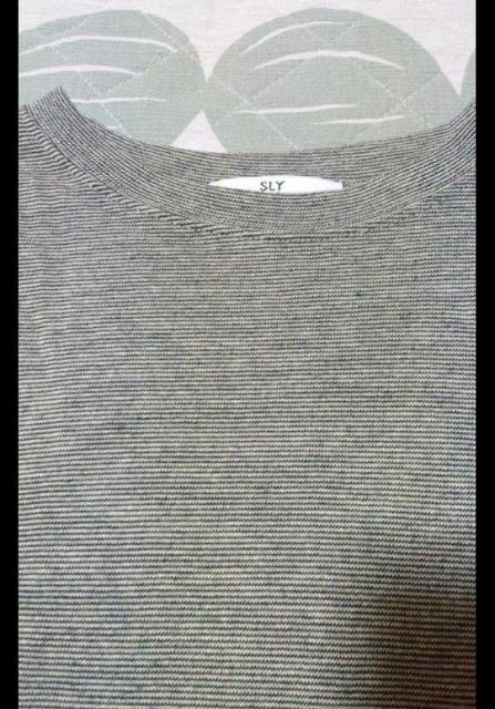 即決 SLY MIX COLOR TOPS  ノースリーブトップス タンクトップ ボーダー柄 < ブランド  即決 SLY MIX COLOR TOPS  ノースリーブトップス タンクトップ ボーダー柄 < ブランドの