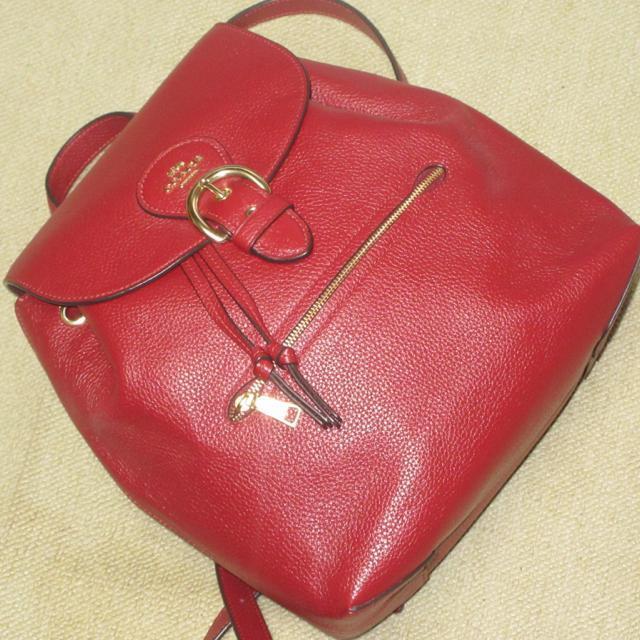 未使用☆coachコーチ*リュックサック*バッグ*C5648(IMCHE チェリー) < ブランド  未使用☆coachコーチ*リュックサック*バッグ*C5648(IMCHE チェリー) < ブランドの