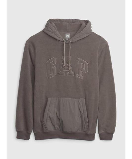 GAP プロフリース GAPアーチロゴ パーカー(ユニセックス) 数回着用 < ブランド  GAP プロフリース GAPアーチロゴ パーカー(ユニセックス) 数回着用  < ブランドの