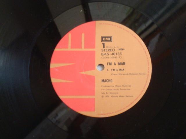 アイム・ア・マン / マッチョ 帯付LP スペンサー・デイビス < CD/DVD/ビデオ  アイム・ア・マン / マッチョ 帯付LP スペンサー・デイビス < CD/DVD/ビデオの