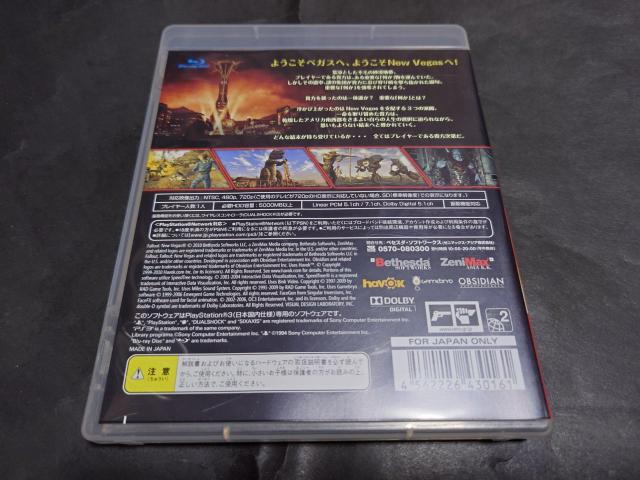 PS3 Fallout : New Vegas / �t�H�[���A�E�g : �j���[�x�K�X �� �Q�[���{��/�\�t�g�� 