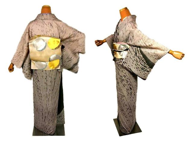 訪問着 中古 送料無料 身丈158cm 裄丈65.5cm 最高峰 新品同様 名門 十日町 滝泰 総絞り 金通し 相良刺繍T3588 < 女性ファッション  訪問着 中古 送料無料 身丈158cm 裄丈65.5cm 最高峰 新品同様 名門 十日町 滝泰 総絞り 金通し 相良刺繍T3588 < 女性ファッションの