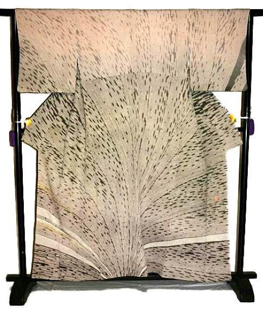 訪問着 中古 送料無料 身丈158cm 裄丈65.5cm 最高峰 新品同様 名門 十日町 滝泰 総絞り 金通し 相良刺繍T3588 < 女性ファッション  訪問着 中古 送料無料 身丈158cm 裄丈65.5cm 最高峰 新品同様 名門 十日町 滝泰 総絞り 金通し 相良刺繍T3588 < 女性ファッションの