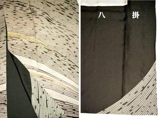 訪問着 中古 送料無料 身丈158cm 裄丈65.5cm 最高峰 新品同様 名門 十日町 滝泰 総絞り 金通し 相良刺繍T3588 < 女性ファッション  訪問着 中古 送料無料 身丈158cm 裄丈65.5cm 最高峰 新品同様 名門 十日町 滝泰 総絞り 金通し 相良刺繍T3588 < 女性ファッションの