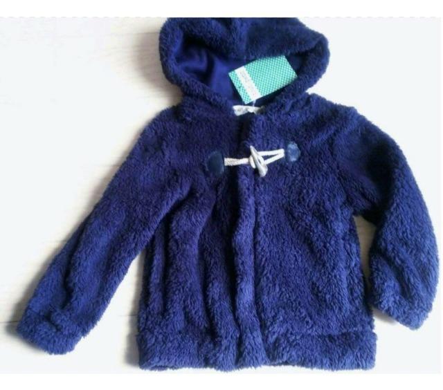 95★tout petit★ダッフルコート★ファージャケット★新品★送料無料 < キッズ/ベビー  95★tout petit★ダッフルコート★ファージャケット★新品★送料無料 < キッズ/ベビーの