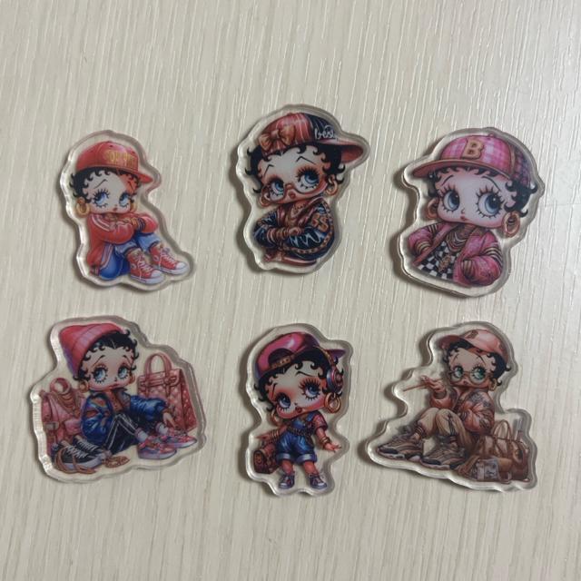 ベティ ブープ Betty Boop アクリルパーツ セット【Lills19】2 < アニメ/コミック/キャラクター  ベティ ブープ Betty Boop アクリルパーツ セット【Lills19】2  < アニメ/コミック/キャラクターの