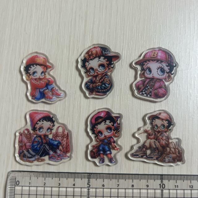 ベティ ブープ Betty Boop アクリルパーツ セット【Lills19】2 < アニメ/コミック/キャラクター  ベティ ブープ Betty Boop アクリルパーツ セット【Lills19】2 < アニメ/コミック/キャラクターの