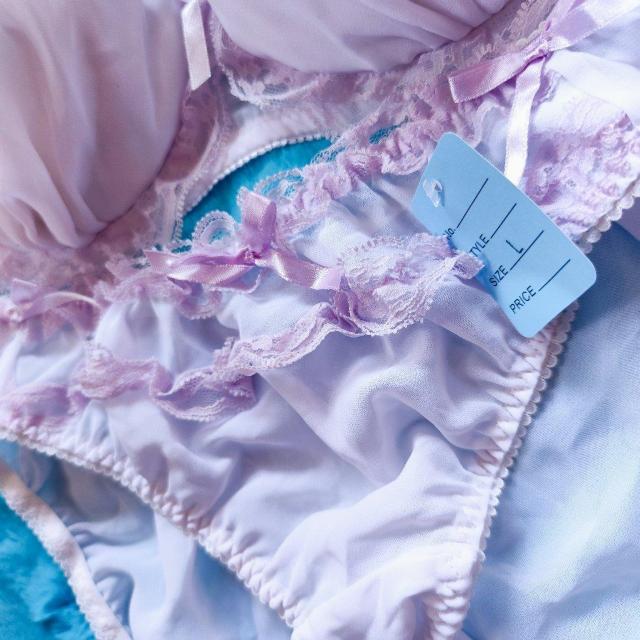 激エロカワッ。。。F80×L。。ロリ姫ちゃん。。メイド風シフォンブラジャー&ショーツセット。グラマー大きいサイズ。。清純ホワイト。 < 女性ファッション  激エロカワッ。。。F80×L。。ロリ姫ちゃん。。メイド風シフォンブラジャー&ショーツセット。グラマー大きいサイズ。。清純ホワイト。 < 女性ファッションの