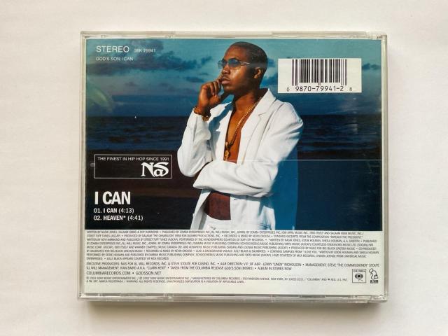 NASIR JONES I CAN / GOD'S SON �V���O��CD HIP HOP �i�Y �� CD/DVD/�r�f�I�� 