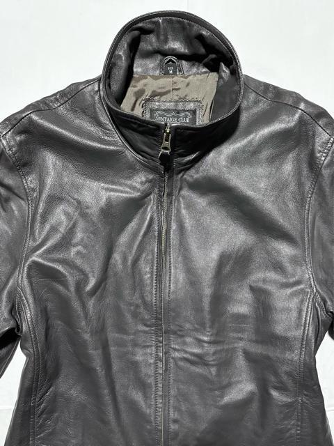 VINTAGE CLUB 高級 柔らか 羊革 ラム レザージャケット ライダース M 春 アウター アメカジ ワーク ミリタリー < 男性ファッション VINTAGE CLUB 高級 柔らか 羊革 ラム レザージャケット ライダース M 春 アウター アメカジ ワーク ミリタリー < 男性ファッションの