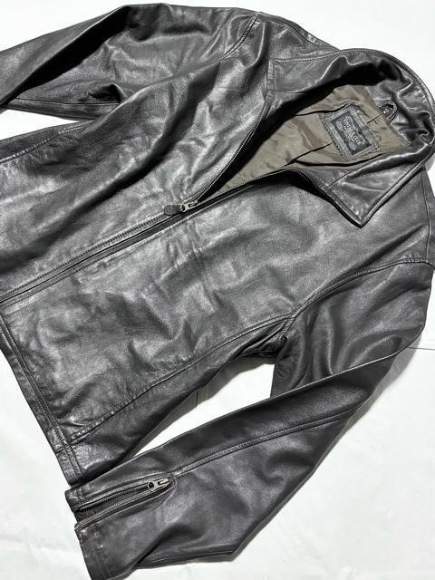 VINTAGE CLUB 高級 柔らか 羊革 ラム レザージャケット ライダース M 春 アウター アメカジ ワーク ミリタリー < 男性ファッション VINTAGE CLUB 高級 柔らか 羊革 ラム レザージャケット ライダース M 春 アウター アメカジ ワーク ミリタリー < 男性ファッションの