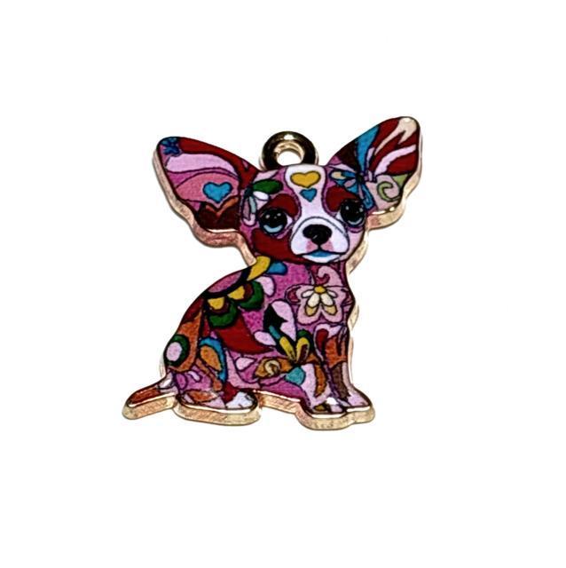 5238 可愛い犬ちゃん 1個 金属パーツ アクセサリーチャーム ハンドメイド材料 プリント樹脂 < ペット/手芸/園芸 5238 可愛い犬ちゃん 1個 金属パーツ アクセサリーチャーム ハンドメイド材料 プリント樹脂 < ペット/手芸/園芸の