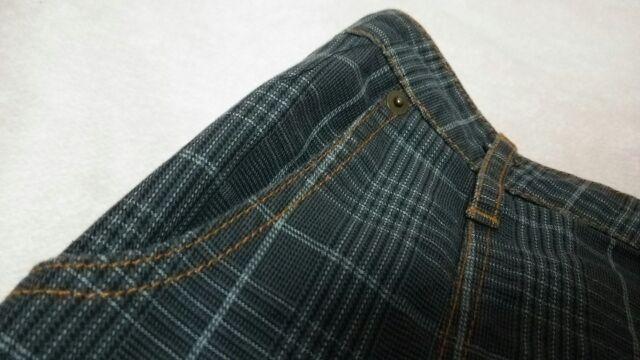 送料半額MILK後ろフリ段フリル&グレ-チェックポツケ裏地は豪華な金(//∇//)♪ < ブランド  送料半額MILK後ろフリ段フリル&グレ-チェックポツケ裏地は豪華な金(//∇//)♪ < ブランドの