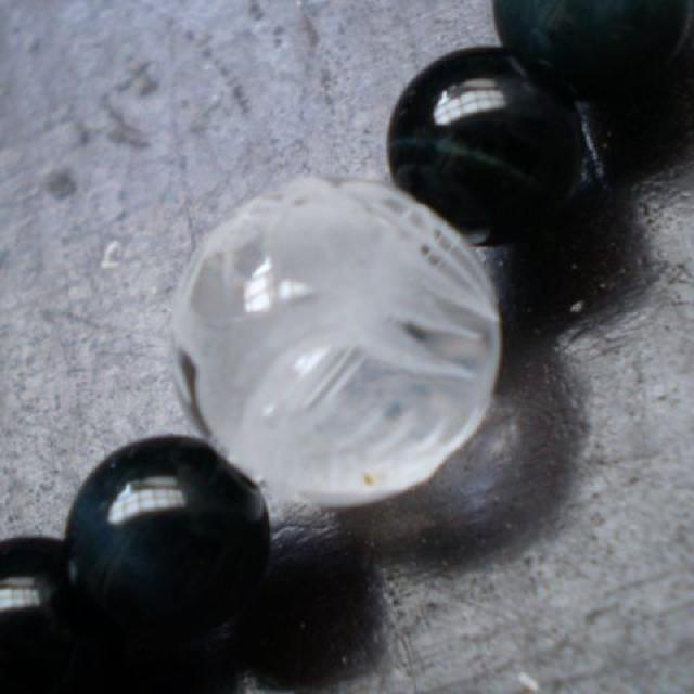 *青龍*ラピスラズリxホークアイブレスレット < 男性アクセサリー/時計 *青龍*ラピスラズリxホークアイブレスレット < 男性アクセサリー/時計の