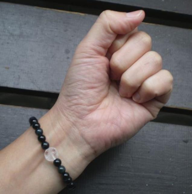 *青龍*ラピスラズリxホークアイブレスレット < 男性アクセサリー/時計 *青龍*ラピスラズリxホークアイブレスレット < 男性アクセサリー/時計の