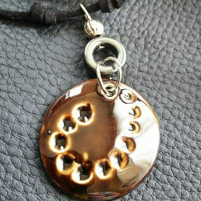 新品★エスニック陶器のネックレス/ドットの繋り < 女性アクセサリー/時計  新品★エスニック陶器のネックレス/ドットの繋り < 女性アクセサリー/時計の