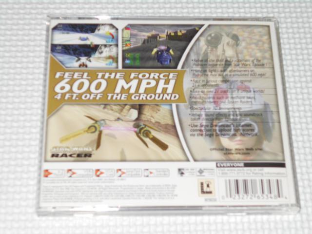 DC★STAR WARS EPISODE 1RACER 海外版 ドリームキャスト < ゲーム本体/ソフト DC★STAR WARS EPISODE 1RACER 海外版 ドリームキャスト < ゲーム本体/ソフトの
