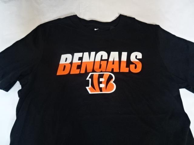 USA購入 ナイキ製 NFLアメフト シンシナティ ベンガルズ TシャツUS L < 男性ファッション  USA購入 ナイキ製 NFLアメフト シンシナティ ベンガルズ TシャツUS L  < 男性ファッションの