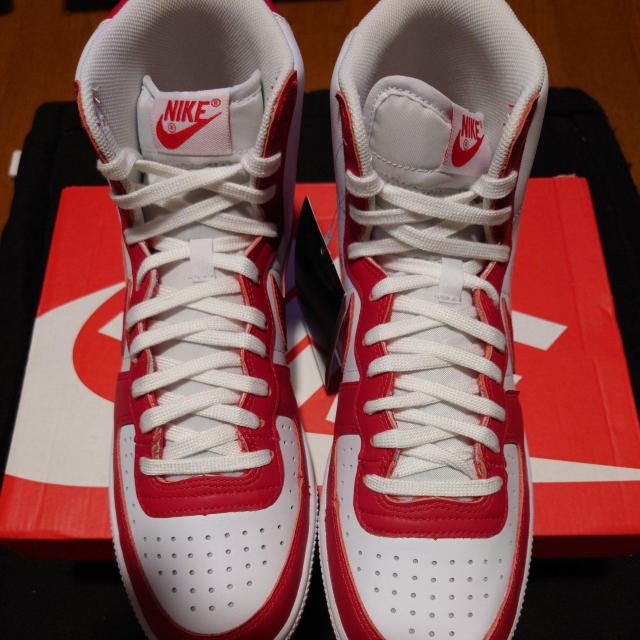 NIKE@^[~l[^[@WHITE?RED  uh 