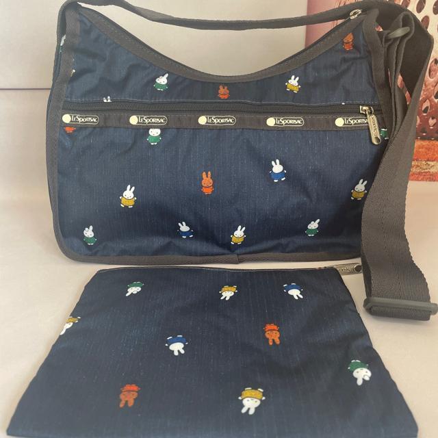 ★新品未使用★LeSportsac レスポートサック ミッフィー miffy ショルダーバッグ ポーチ 7520 セット < 女性ファッション  ★新品未使用★LeSportsac レスポートサック ミッフィー miffy ショルダーバッグ ポーチ 7520 セット < 女性ファッションの