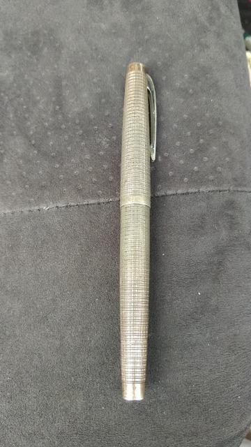 プラチナ 万年筆 スターリングシルバー 18k-WG 文具  銀 < インテリア/ライフ  プラチナ 万年筆 スターリングシルバー 18k-WG 文具  銀  < インテリア/ライフの
